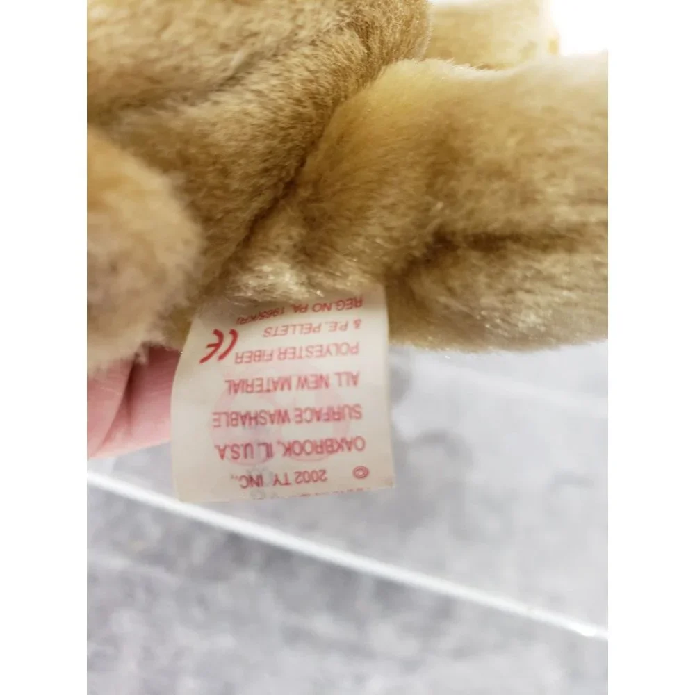 TY Beanie Baby Schnauzer Dog Schnitzel Dog‎ Retired 2002 Collectable NO TAGS